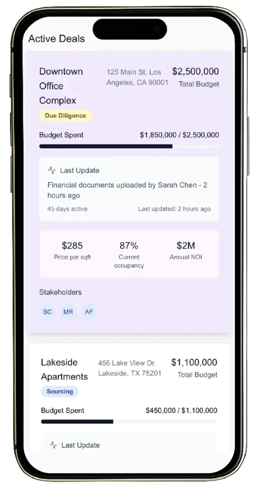 Abodex mobile app