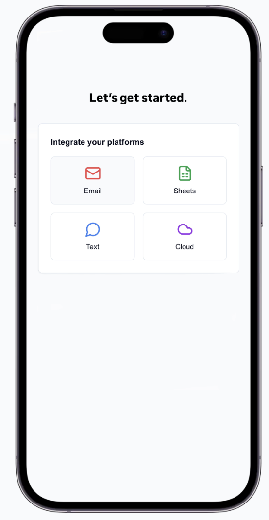 Integrate your platforms